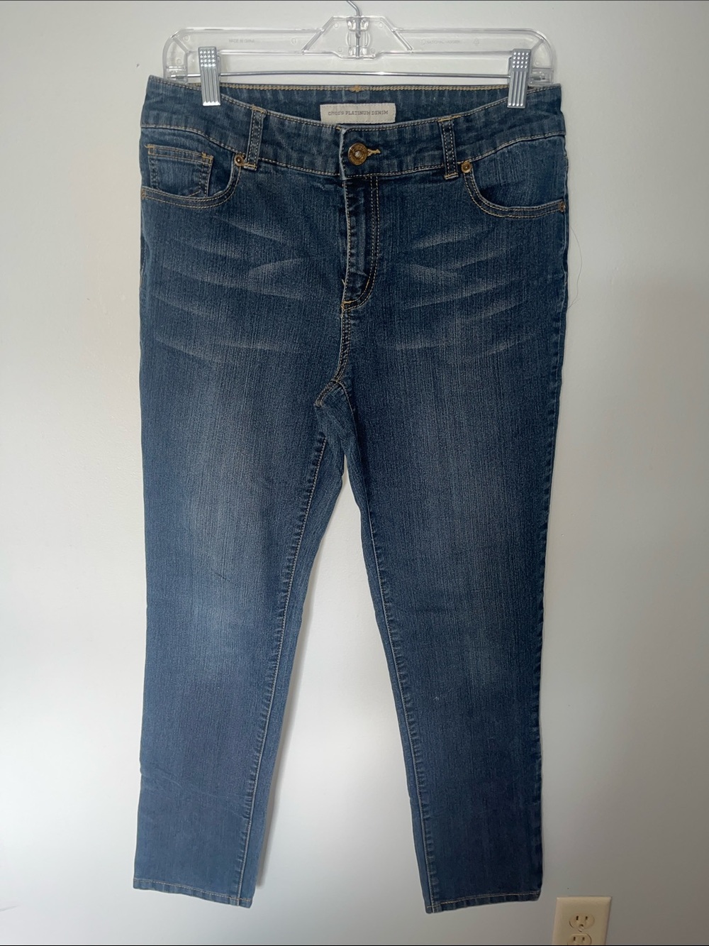 Chico's Indigo Wash Skinny Jeans size 1